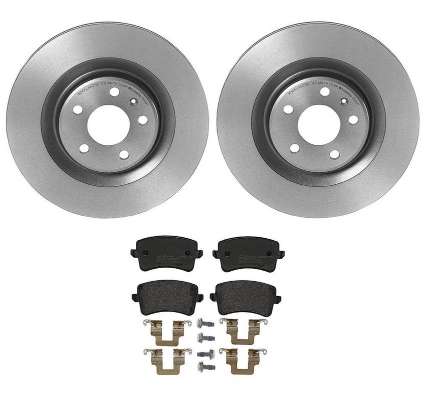 Brembo Brakes Kit - Pads and Rotors Rear (330mm) (Low-Met)